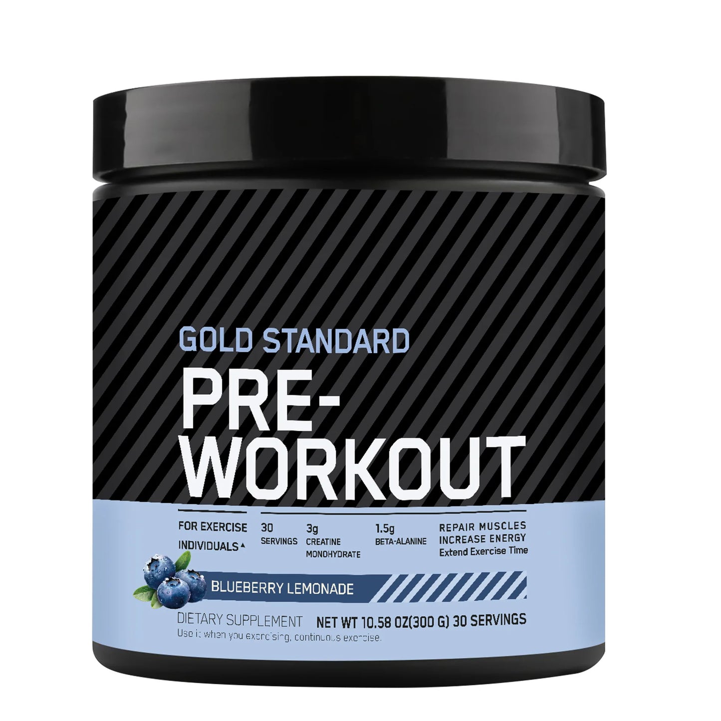 GoldForce Pre-Workout – Energy &amp; Focus Formula (300g)