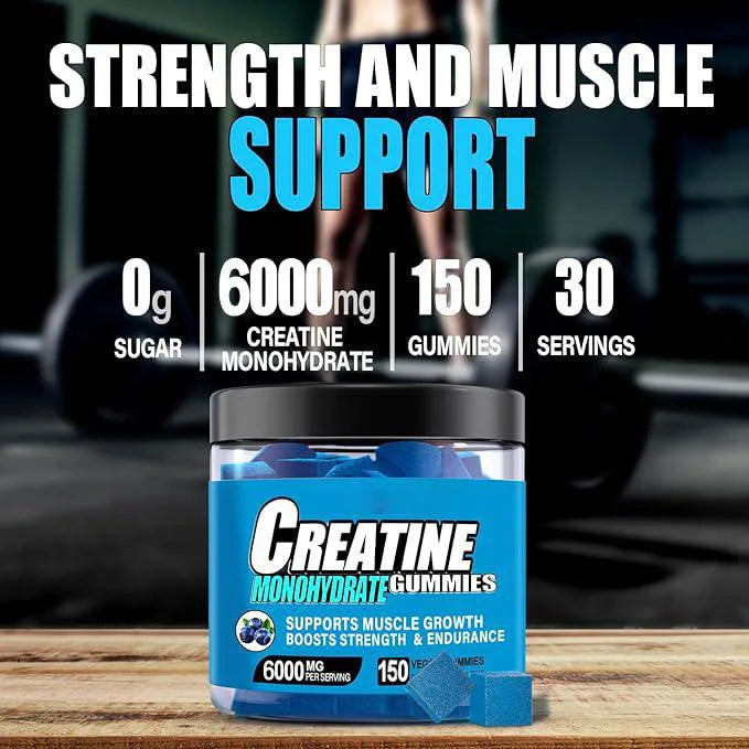 Sugar-Free Creatine Monohydrate Gummies