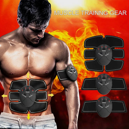 EMS Muscle Stimulator Trainer – Wireless Ab & Body Toning Fitness Device