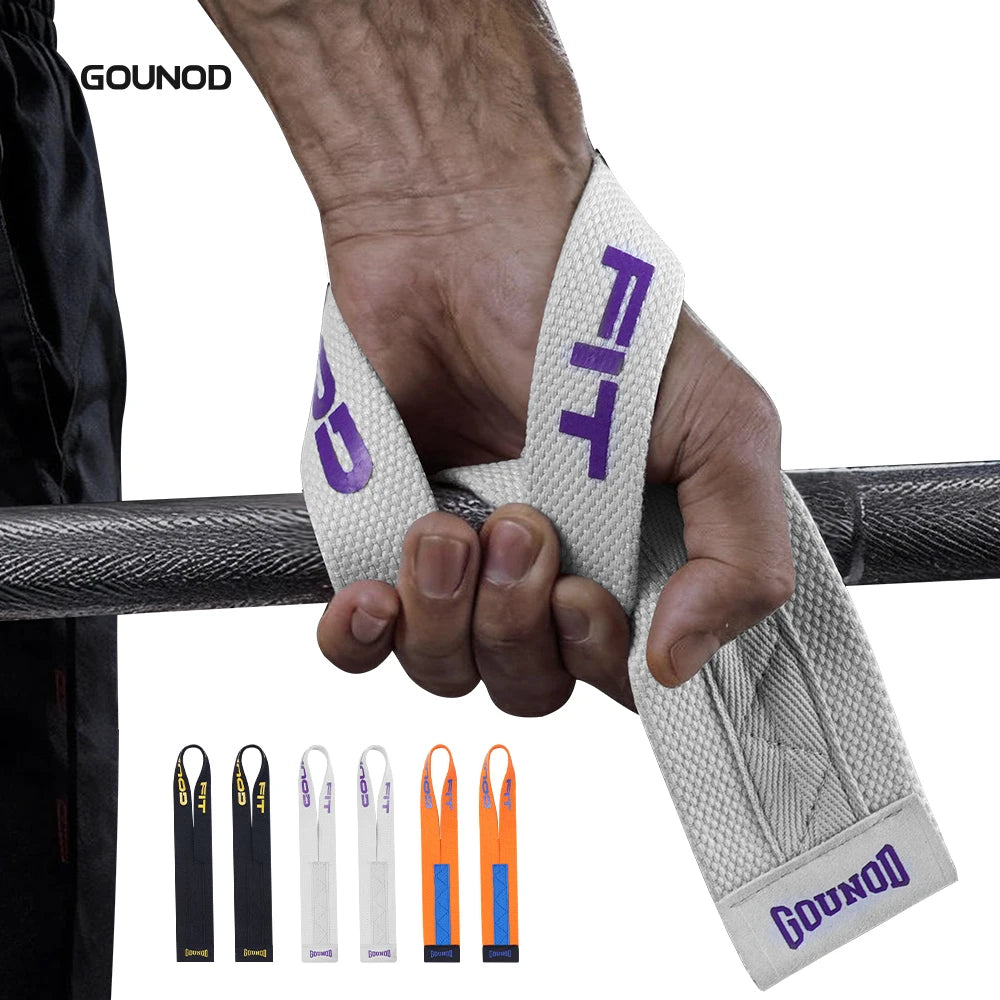 GripForce Pro – Lifting Straps for Strength Training (2-Pack)