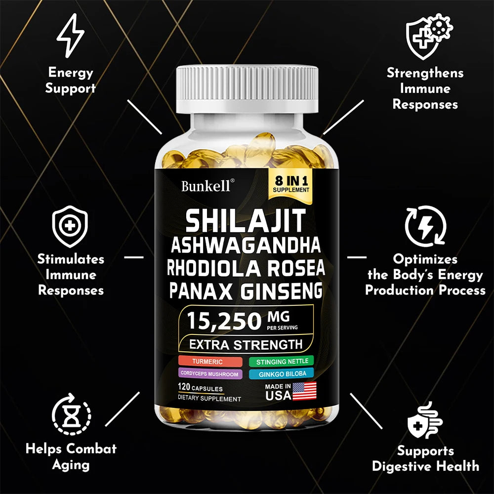 PrimeVital Shilajit – Adaptogen Energy &amp; Vitality Formula