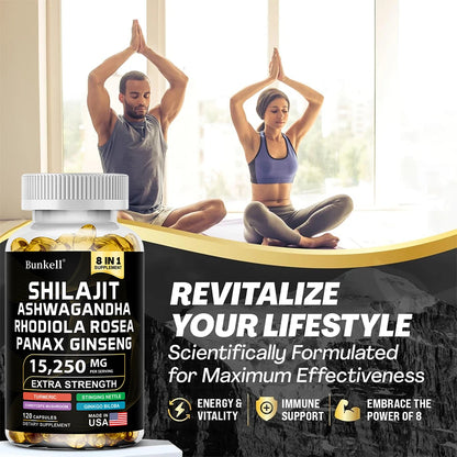 PrimeVital Shilajit – Adaptogen Energy &amp; Vitality Formula